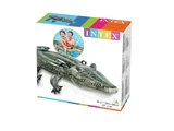 Großer aufblasbarer Alligator Intex 170 × 86 cm für den Pool, ab 3 Jahren