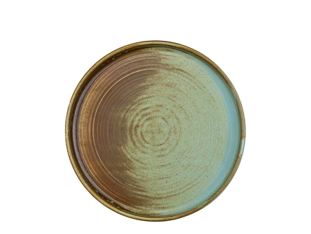 Fiume Terra Stackable Flat Plate, Ø25 cm