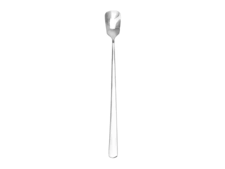 Lingură de cocktail cu spatulă, 25,5 cm