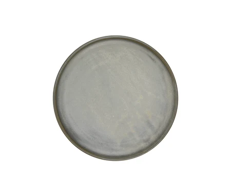 Edera Verde Porcelain Plate, Green, Ø 26 cm