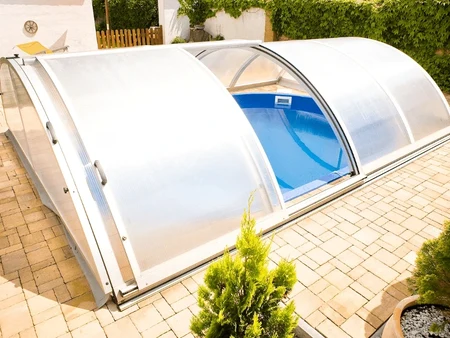 Acoperire telescopică pentru piscină Mountfield Trend Olymp S41-21, 3,20 × 4,60 m