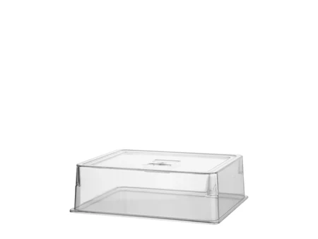 Прозрачен капак за гастронорм съд GN 1/2, 33 × 27 × 10 см
