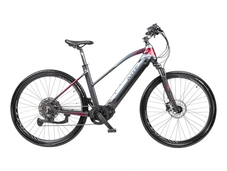 Крос e-bike MTF Cross 7.5 W с ниска рамка и Bafang M510