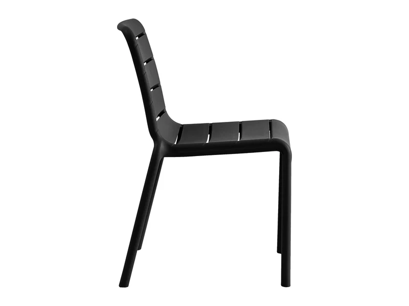 Черен стол RelaXiram 51,5 x 58 см – снимка 2