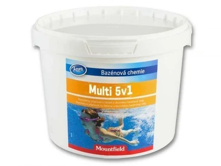 Таблети Azuro MULTI 5 во 1, кофа од 3 kg – пет дејства во една таблета