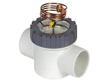 Opferanode aus Zink von Atlas Pool mit Rückschlagventil, Ø50 und Ø63 mm