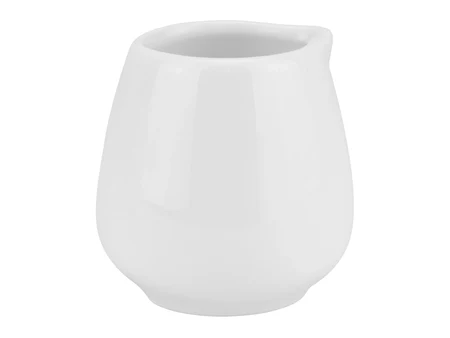Порцеланова каничка за мляко 160 ml, бяла без дръжка – серия Velo Opaco