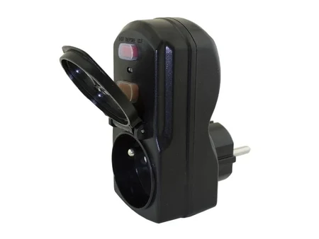 Releu diferențial portabil pentru priză 16 A, 30 mA, IP54
