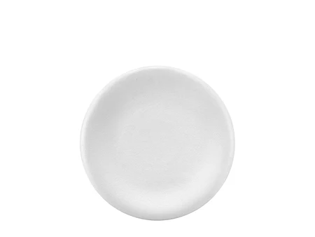 Farfurie rotundă Cima Bianca – porțelan alb, Ø 18 cm