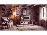Victoria Viki Lux Solid Fuel Cooking Stove with Oven