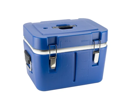 Container izoterm dreptunghiular pentru mâncare 26 l, albastru
