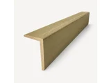 Пясъчен L-профил DECKER 40×60 Wheat за открити челни части на декинг
