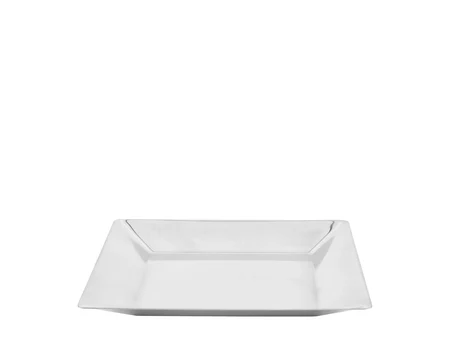 Quadratisches Edelstahl-Tablett 45 × 45 cm