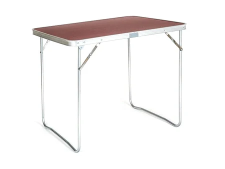 Tourneo Folding Steel Camping Table 80x60 cm
