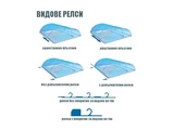 Acoperire gata fabricată pentru piscină Trend Azuro 4 cu boltă rotundă, Mountfield