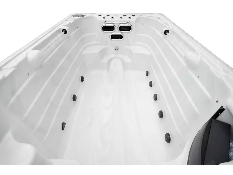 Njord Baden Valhalla – swim spa cu două zone și temperaturi, 8 persoane