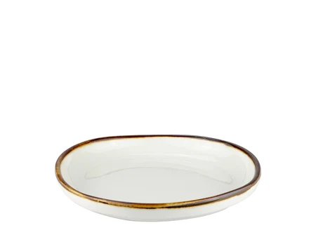 Deep Plate Piuma Naturale, Porcelain, 28 cm