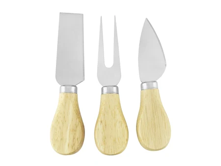 Set de 3 cuțite pentru brânză Latteria Fine, culoare deschisă