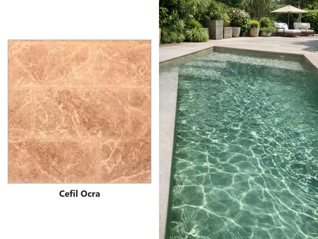 Cefil Victoria Ocra – ockerfarbene armierte Folie 1,5 mm