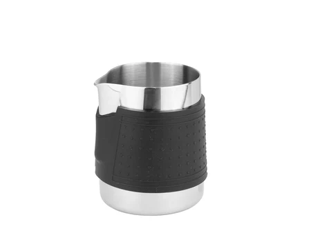 Κανάτα γάλακτος Caffe Duo, χρώμιο και μαύρο, 350 ml