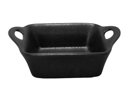 Мини керамическая квадратная форма 12,7 x 12,7 см, чёрная