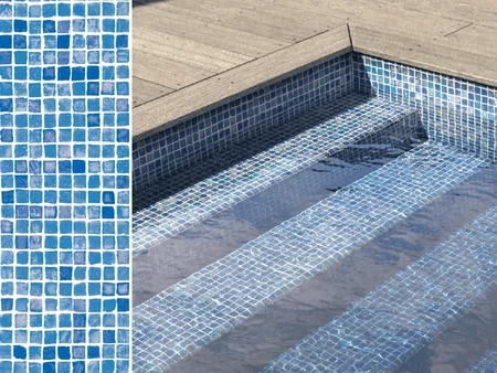 CGT French Mosaic 1,5 mm – armierte Mosaik-Poolfolie, Serie PF4000