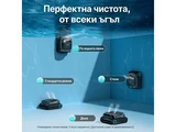 Aiper Scuba X1 обхваща водната линия, стените, дъното и стандартния режим от всеки ъгъл