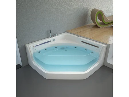 Аголна хидромасажна када Home Deluxe Pacifik 150×150×55 см