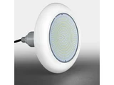 Включен подводен прожектор PoolSana VARIO 18W, който свети студено бяло
