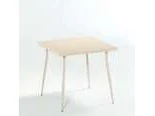 Градинска маса Piazza Quadra Rattan 80x80 см, капучино