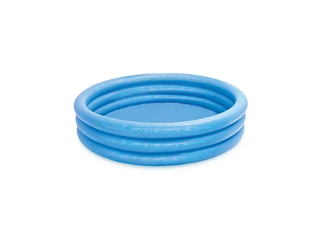 Piscină gonflabilă pentru copii Intex Crystal Blue, rotundă Ø 147 cm, 3 inele
