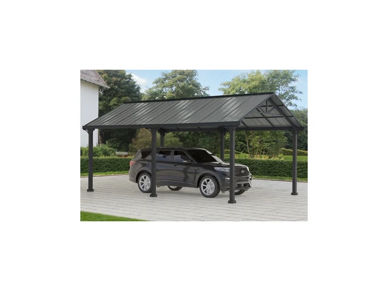 Carport 610 × 367 cm with Steel Frame